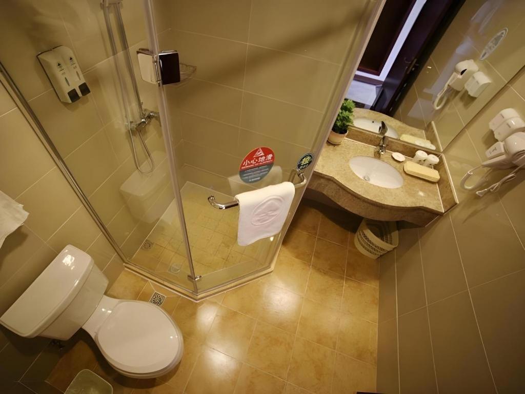 Greentree Inn Suzhou Industrial Zone Yangcheng Lake Weiting Mong Kok Express Hotel Exterior photo