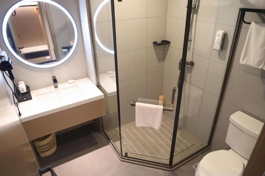 Greentree Inn Suzhou Industrial Zone Yangcheng Lake Weiting Mong Kok Express Hotel Exterior photo