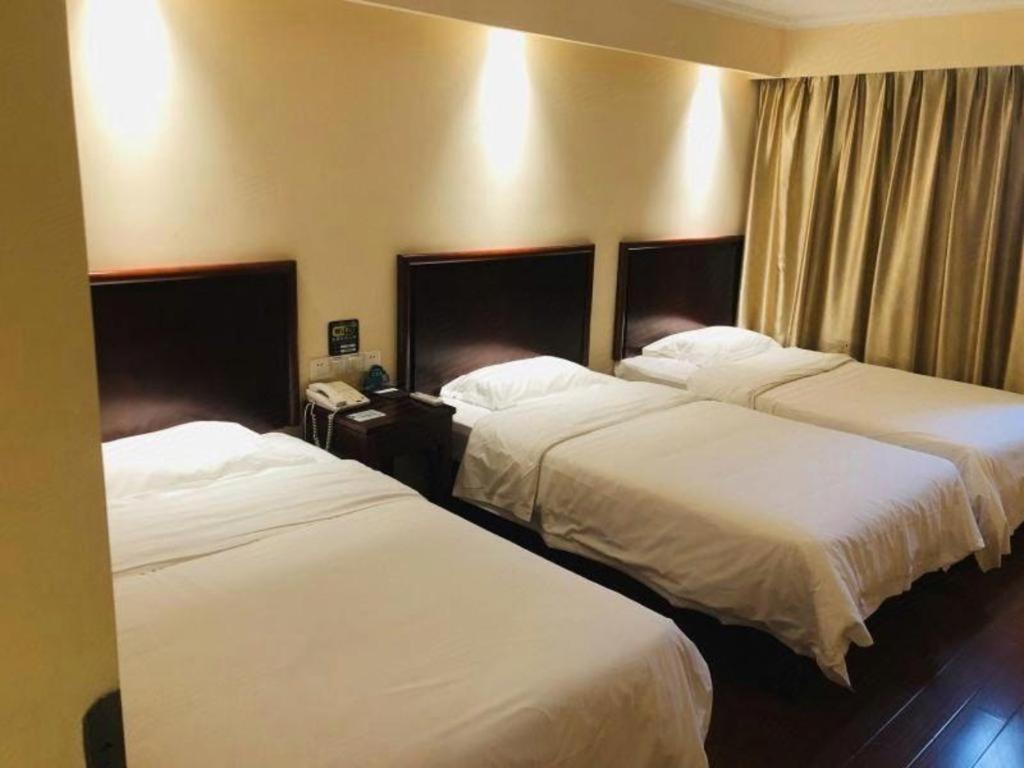 Greentree Inn Suzhou Industrial Zone Yangcheng Lake Weiting Mong Kok Express Hotel Exterior photo