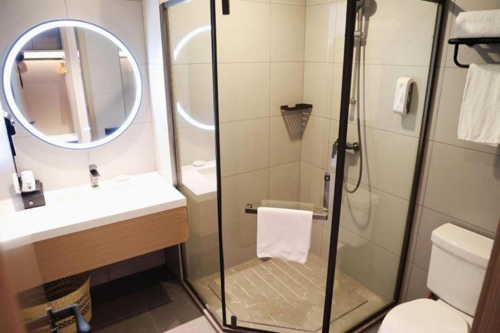 Greentree Inn Suzhou Industrial Zone Yangcheng Lake Weiting Mong Kok Express Hotel Exterior photo