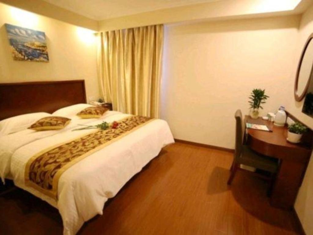 Greentree Inn Suzhou Industrial Zone Yangcheng Lake Weiting Mong Kok Express Hotel Exterior photo
