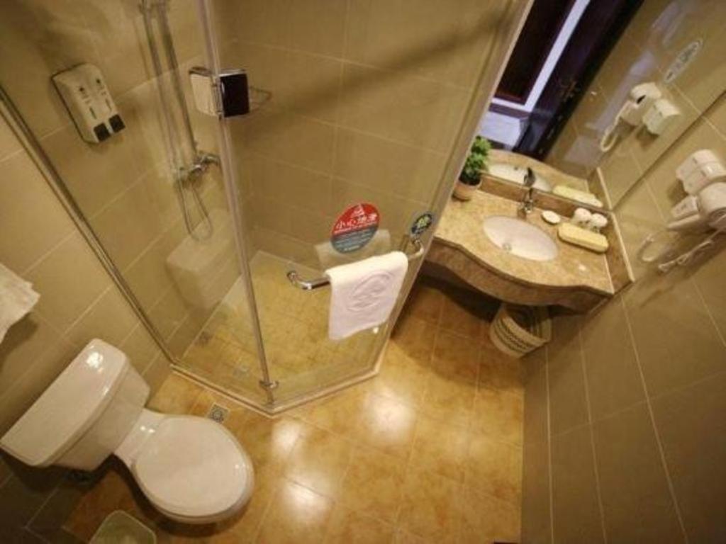 Greentree Inn Suzhou Industrial Zone Yangcheng Lake Weiting Mong Kok Express Hotel Exterior photo